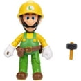 thumbnail image 2 of Jakks Pacific Super Mario 3+ Action Figure with Hammer, Plastic, 4in, 2 of 2