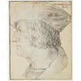 thumbnail image 2 of Hans Schwarz 15x18 Gold Ornate Wood Frame and Double Matted Museum Art Print Titled - Portrait of Anton Rem (1518), 2 of 4