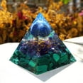 thumbnail image 4 of 1 piece Crystal Decoración curativa Protección Crystal Crystal Light Uva Amatista para adultos - A Estilo a CUTICAT Pirámide de cristal, 4 of 8