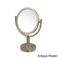 thumbnail image 5 of 8 Inch Vanity Top Make-Up Mirror with Grooved Accents - Antique Bronze / 5X, 5 of 5