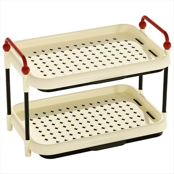 Estante para Almacenamiento de Tazas, Bandeja para Escurridor de Tazas de Escritorio, Estante para Tazas de Agua para el Hogar, Juego de Té, Estante para Tazas de Té