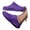 Purple, variant on CAIXAI Wide Walking Shoes for Women Arch Support Womens Casual Sneakers Lightweight Slip on Walking Shoes Women Mesh Knitted Mary Jane Flats Women Hands Free Walking Tennis Shoes