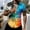 04 Black, variant on YueHuiYing Men's Collared Tie-Dye Figure Print Short-Sleeve Button-Down Shirt Lightweight Breathable Casual Streetwear Daily Vacation Wear
