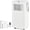 white control panel, variant on 8000 BTU Portable AC, 4-in-1 Cooling/Dehumidify/Fan/Energy Saver, Remote, 24H Timer, Sleep Mode, White