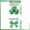thumbnail image 3 of 1Set (18Pcs) of St. Patrick's Day Hangs, Tree Wood Gnomes Ornament Gnome Wooden Pendant Decoration Leprechaun Cutout For Tree St Day Home Decor Holiday Farmhouse (2Styles+Rope), 3 of 6