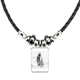 thumbnail image 1 of dao la religión china, lao - tzu collar a mano colgante de cuerda de cuero Unbranded M, 1 of 3