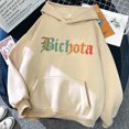 thumbnail image 3 of Sudadera con capucha de los años 90 para mujer, ropa de calle de moda gráfica, Manana, Sera Bonito, Bichota, Karol G, 3 of 3