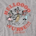 thumbnail image 2 of Animaniacs Hello Nurse Women's T Shirt, Athletic Heather, Small, 2 of 6