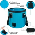 thumbnail image 6 of Collapsible PVC Bucket for Camping, Fishing, Gardening, and Car Washing - Waterproof and Portable, 6 of 8
