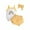Yellow, variant on Baby Girl Yellow Summer Sling Rainbow Cartoon Clothes   Hair Accessories 2Pcs Outfit Baby Girl Set 0 to 18 Months