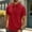 Red, variant on COSFO Polo Shirts for Men Short Sleeve Ribbed Knit Black Casual Shirts Golf Classic Fit Business Pullover Collared Tops