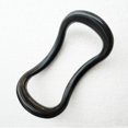thumbnail image 1 of Yoga moderno y anillo de ejercicio de estiramiento (negro) Afortunado Sencillez, 1 of 5