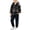 I Multicolor, variant on DJDLJWCJ Toddler Kids Plaid Cardigan Set 2 Piece Long Sleeve Button Front Hooded Tops with Pants Matching Fall Outfit for Boys Multicolor Size 3T