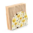 thumbnail image 2 of Bees and Flowers Acrylic Napkin Holder Clear Paper Tissue Dispenser Kitchen Dining Room Bathroom Party Hotel, 2 of 8