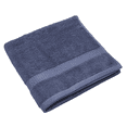 thumbnail image 3 of Beautiful by Drew Barrymore Dobby Bath Towel, Soft 100% Cotton, Smokey Blue, 3 of 9