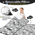 thumbnail image 3 of Halloween Ghost Pattern Toddler Nap Mats for Kids Preschool,50"x20" Sleeping Mat Bag or Kids,Toddler Sleeping Bag,Toddler Nap Mat or Daycare, 3 of 6