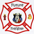 thumbnail image 2 of CafePress - Future Firefighter Infant Bodysuit - Baby Light Bodysuit, Size Newborn - 24 Months, 2 of 4