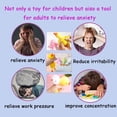 thumbnail image 3 of Squeeze Toys Highland Cow Squish Fidget Toys Stress Balls for Adults Sugar Stress Ball Sensory Toys Stress Relief Toys Squeeze Ball Party Favors for Ki+ds, 3 of 5