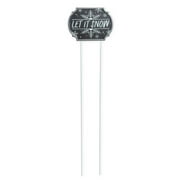 Holiday Time Metal Sign with Stake, Let it Snow, 30"