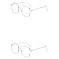 thumbnail image 3 of Sonducket Gafas para miopía de Metal antiazul, gafas cuadradas ligeras transparentes para ordenador, gafas para mujer, gafas de lectura para Type6 NO6, 3 of 6