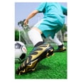 thumbnail image 3 of ChiVerve Men's High Tops Soccer Shoes,Lace-Up Athletic Football Cleats Lightweight Indoor/Outdoor TF AG Turf Training Soccer Cleats Sneaker, 3 of 8
