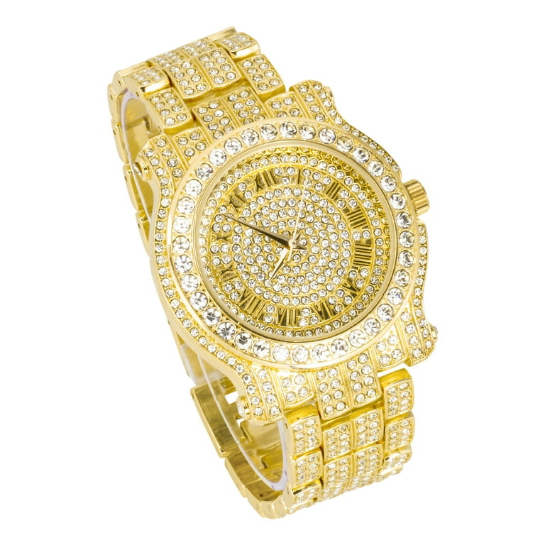 Techno pave store men's watch