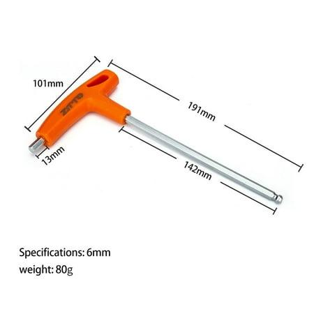 

Leke Bicycle hexagon wrench 2.5MM-10MM bicycle repair and installation special tools