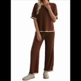 thumbnail image 2 of Pantalón de Punto de Corta, Traje Marrón XL, 2 of 7