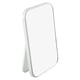 thumbnail image 1 of Espejo de maquillaje plegable Unique Bargains Espejo portátil de viaje blanco 8 x 6 pulgadas, 1 of 6