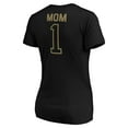 thumbnail image 3 of Women's Black LAFC #1 Mom V-Neck T-Shirt, 3 of 3