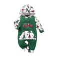 thumbnail image 1 of Newborn Baby Christmas Playsuit Outfits My First Christmas Long Sleeve Hoodie,Gg, 1 of 5