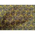 thumbnail image 4 of oneOone Cotton Cambric Fabric Leaves & Floral Block Printed Craft Fabric BTY 56 Inch Wide, 4 of 5