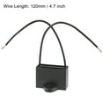 thumbnail image 4 of Uxcell 3uF 250V AC 2 Wires CBB61 Ceiling Fan Capacitors 2 Pack, 4 of 6