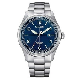 Citizen Men s Eco Drive Axiom Gold Tone Chronograph Watch AT2242 55F Walmart
