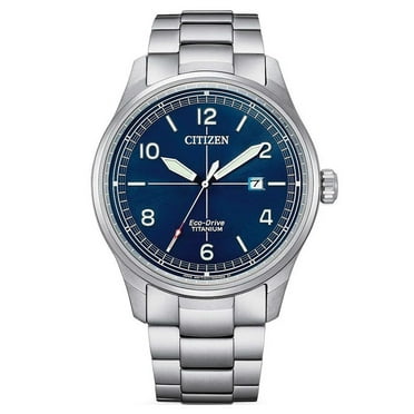 Men's Citizen Eco-Drive Super Titanium Solar Powered Watch BM7570-80L