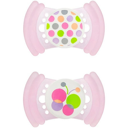 Mam - Soft 6+ Silicone Pacifier 2 Pack W