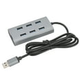 thumbnail image 4 of USB Adapter, Portable 5Gbps Plug And Play USB Docking Station, 7 Port Gray For Laptop PC, 4 of 8