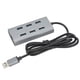 thumbnail image 5 of Estación USB, concentrador USB 3.0, 7 puertos USB, concentrador para computadora portátil, funcionalidad inteligente, 5 of 12