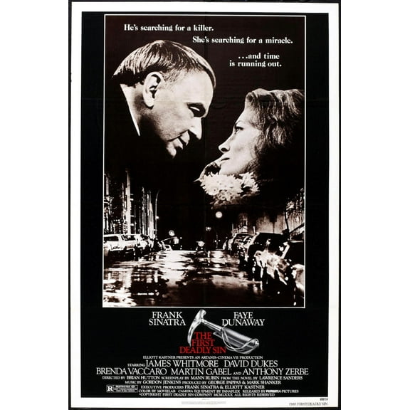 First Deadly Sin Movie Poster Reprint 27inx40in for any room 27x40 Square Adults Best Posters