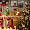 thumbnail image 5 of 36pcs Christmas Silver Snowflake Ornaments Plastic Glitter Snow Flakes Ornaments for Winter Christmas Tree Decorations Size Varies Craft Snowflakes, 5 of 7