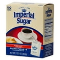Imperial Sugar Pure Cane Sugar Packets, 100 Ct, 12.5 oz