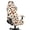 Beige-Cow Star Print, variant on SCRAWLGOD Marble Print Gaming Chair Cover Stretch Breathable Furniture Protector Washable Stain Resistant Office Chair Slipcover with Armrest Covers