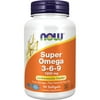 NOW Super Omega 3-6-9 Softgels, 1200 mg, 90 Count
