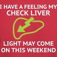 thumbnail image 3 of CafePress - Check Liver Light Dark T Shirt - Men's Classic Graphic Cotton T-Shirt, 3 of 4