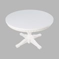 thumbnail image 6 of Jofran Westport Modern Farmhouse 66" Round-to-Oval Pedestal Dining Table, 6 of 8