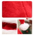 thumbnail image 6 of ZQUUVOU Santa Elf Hat for Women Men Plush Novelty Funny Striped Christmas Hats Long Tail Adult Christmas Party Accessory Red, 6 of 7