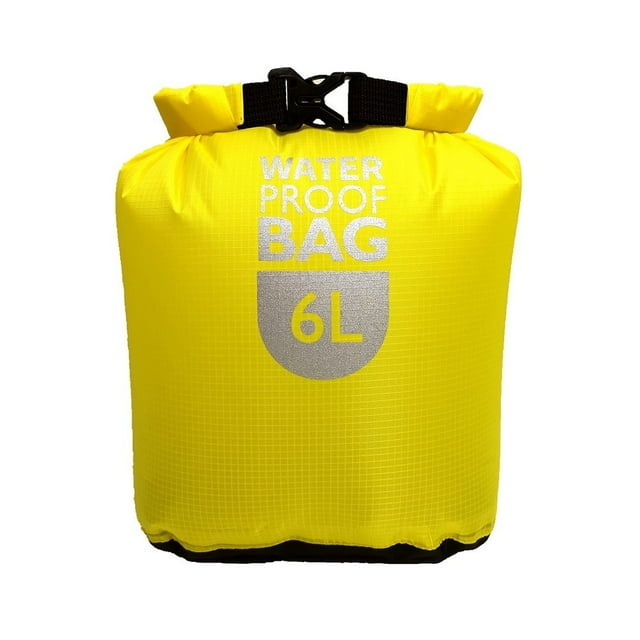 Sac Étanche Sec 6L12L pour Extérieur Natation rafting kayak Bateau Sac de Rangement