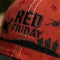 thumbnail image 3 of Red Friday Embroidered Casual Cap, Support Themed Adjustable Hat, Breathable Daily Headwear For Family Gathering And Outdoor Everyday Wear, 3 of 7