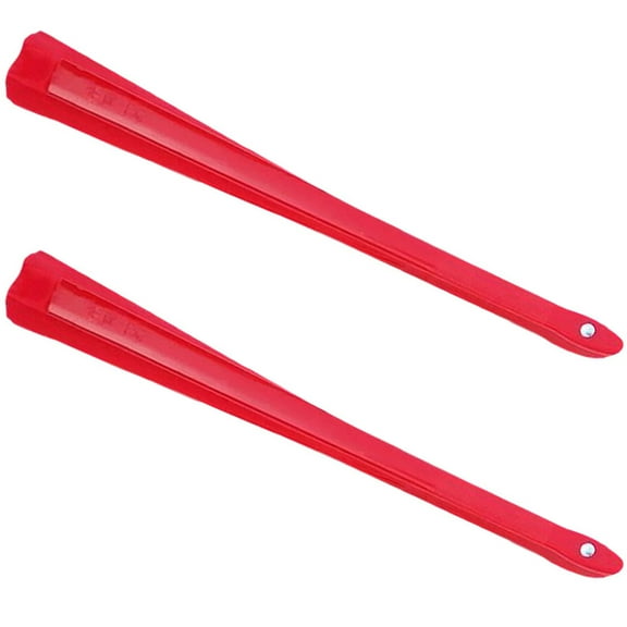 OUNONA Red Chinese Fan for Decor Lightweight Plastic and Nylon Handheld Fans Foldable and Portable 2 Pcs