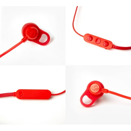 Skullcandy - Jib+ Wireless In-Ear Headphones - Red